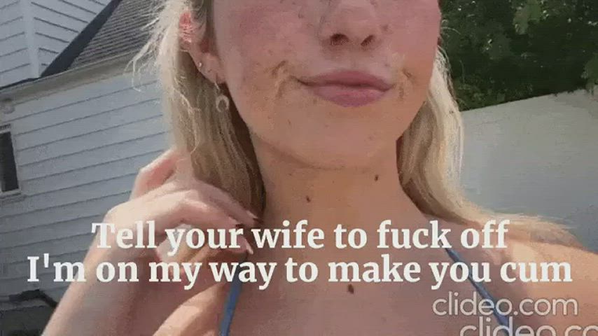 Bikini Caption Cheating Cuckquean Seduction fiance Porn GIF