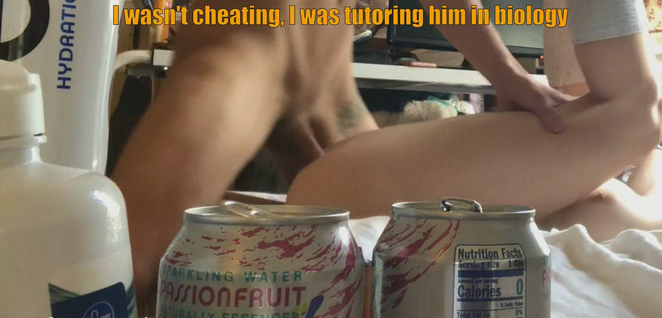 Caption Cheating Cuckold Porn GIF