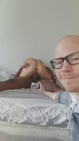 BBC Cuckold fiance Porn GIF