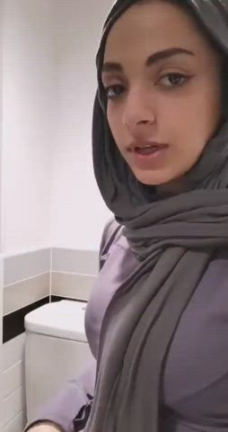 Arab big schlong meat Hijab Muslim blowing Porn GIF